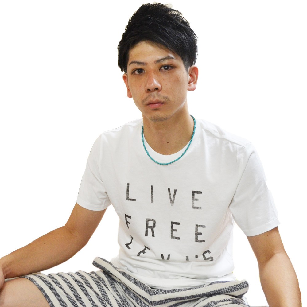 ターコイズ<br>ネックレス/スピネルカット/選べる長さ＆チャーム<br>Φ4mm<br>成功/繁栄/健康<br>石ランク/★★★☆☆