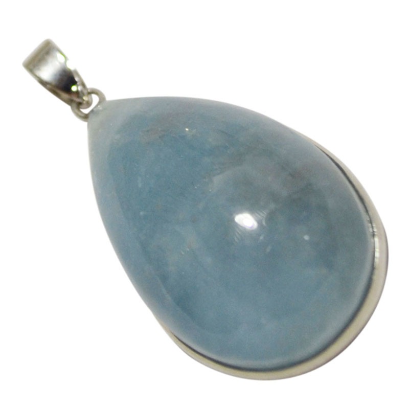 アクアマリン<br>ネックレストップ<br>TYPE：12/一点もの<br>恋愛/結婚/海難事故防止<br>石ランク/★★★★☆