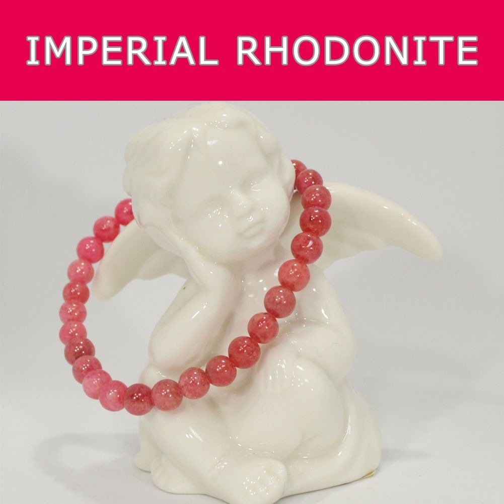 インペリアルロードナイト<br>ブレスレット<br>Φ6mm<br>ストレス緩和/恋愛成就/人間関係<br>石ランク/★★★☆☆