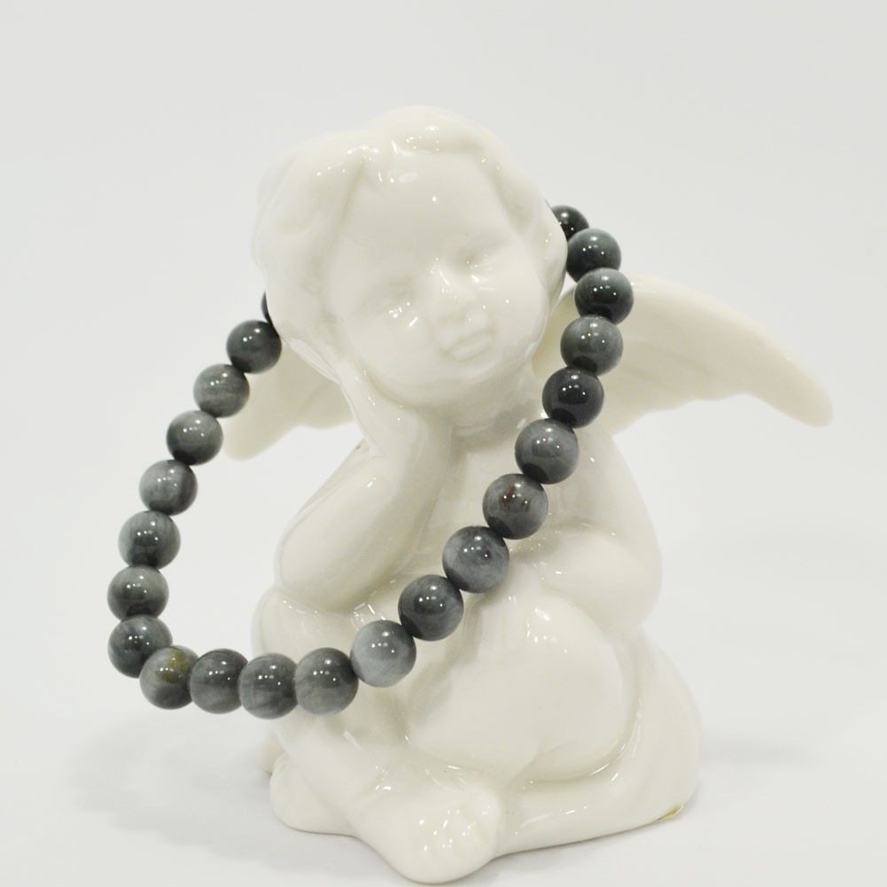 イーグルアイ<br>ブレスレット<br>Φ6mm<br>仕事運/金運/勝負運<br>石ランク/★★★★☆