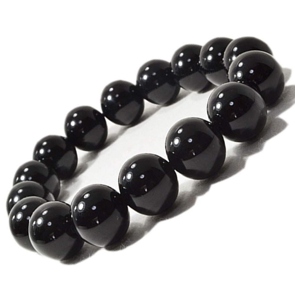 オニキス/タイガ―アイ/赤瑪瑙/レッドタイガ―アイ<br>ブレスレット<br>Φ14mm<br>魔除け/厄除/金運/勝負運/ビジネスチャンス/癒し/バランス調整/持続力<br>石ランク/★★★☆☆