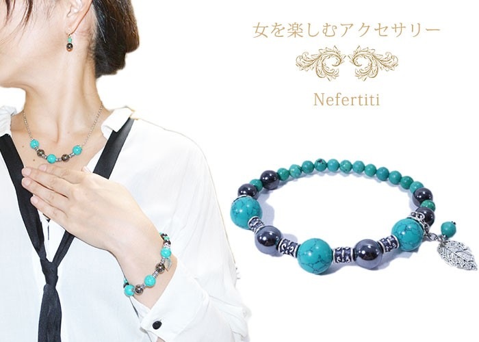 女を楽しむアクセサリー<br>ブレスレット パワーストーン レディース