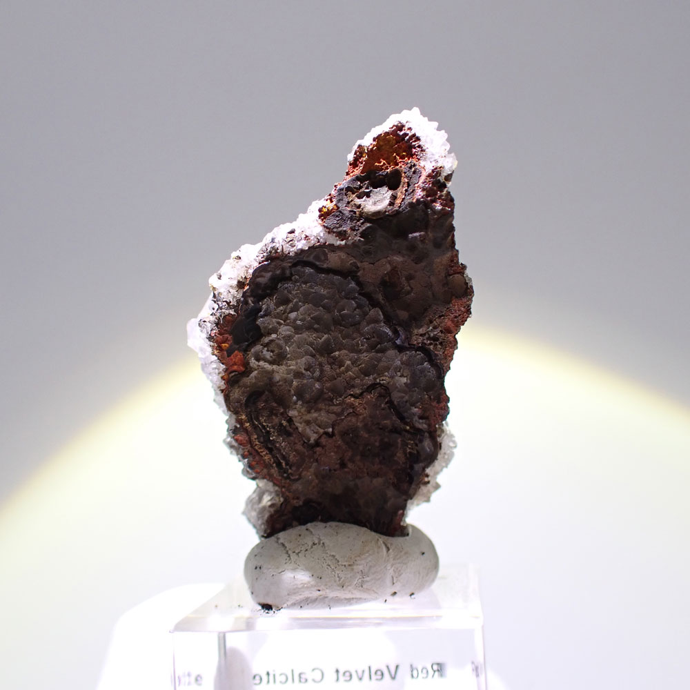 レッドベルベットカルサイト　メキシコ産　ファインミネラル ★★★ 鉱物 標本｜PARAGON