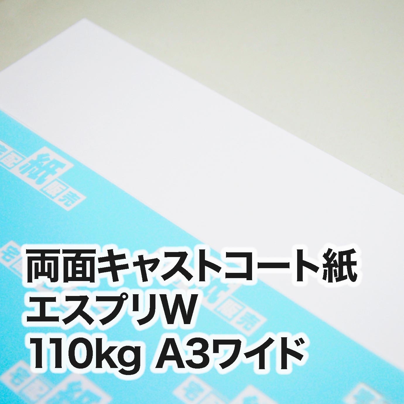 両面キャストコート エスプリW・110kg　A3ワイド（302×430mm）