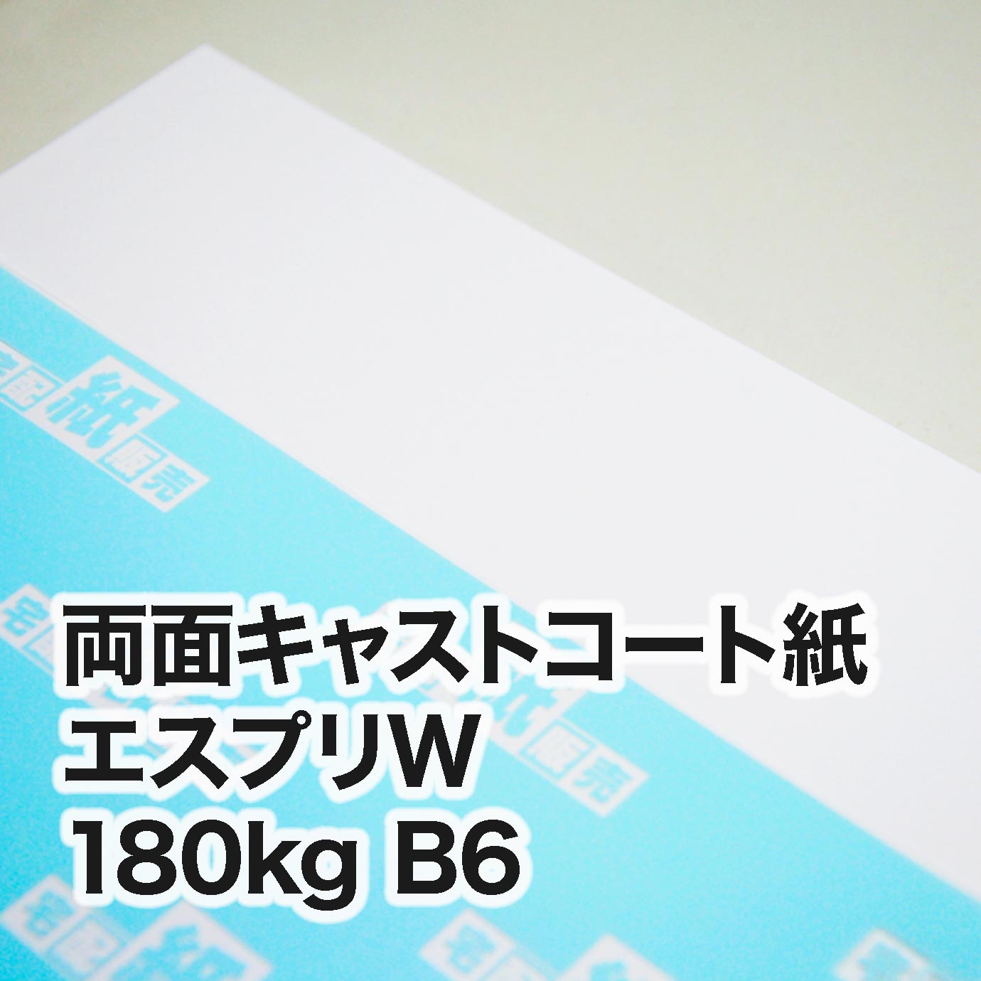 両面キャストコート エスプリW・180kg　B6（128×182mm）