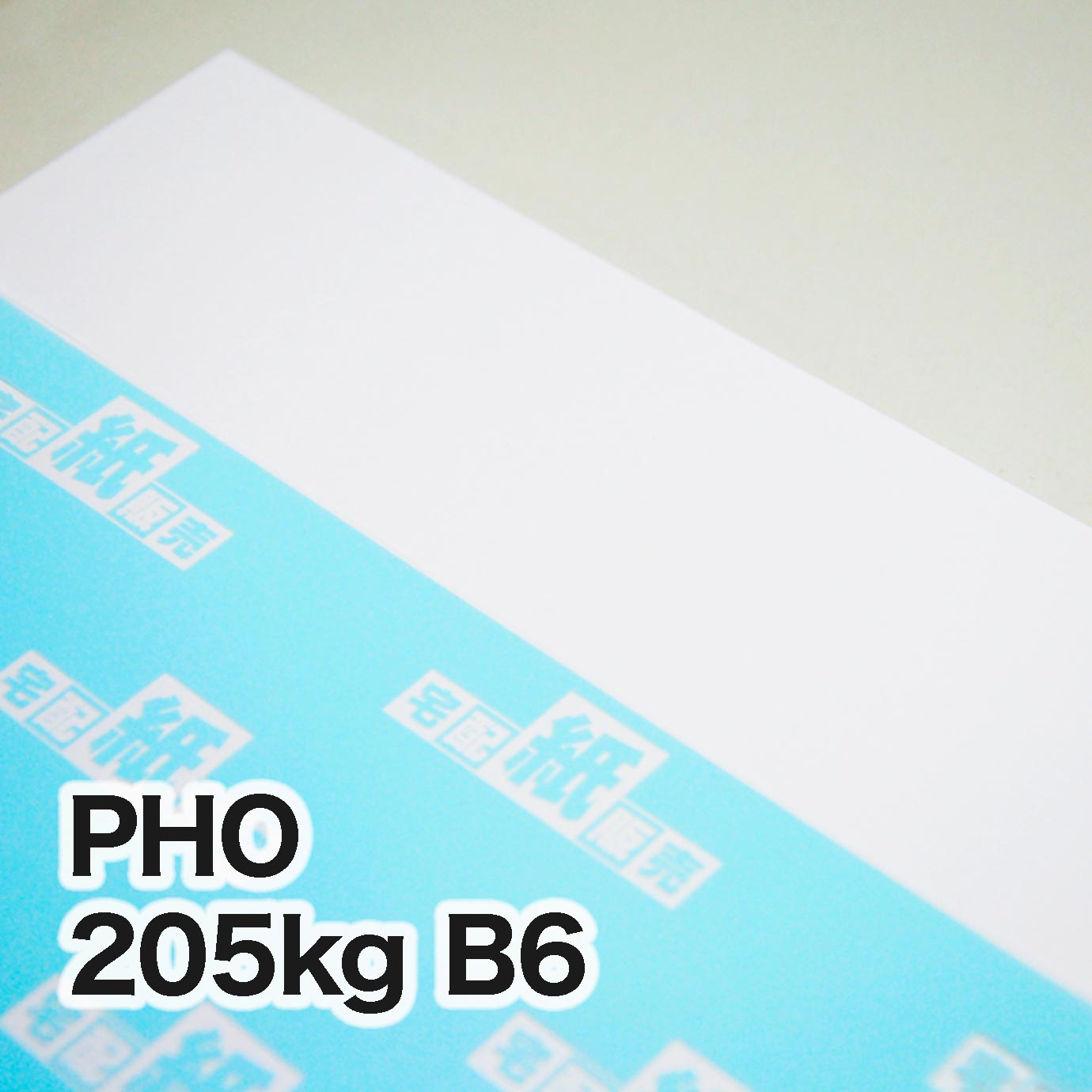 PHO・205kg　B6（128×182mm）