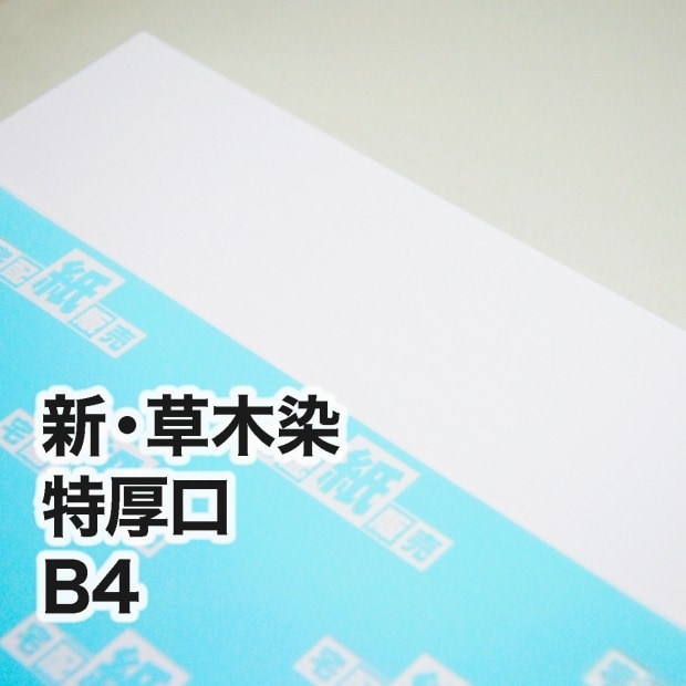 新・草木染・特厚口　B4（257×364mm）