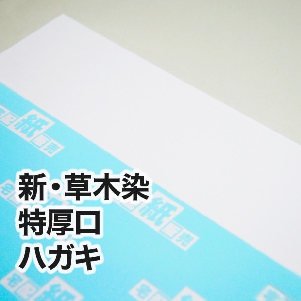 新・草木染・特厚口　ハガキ（100×148mm）