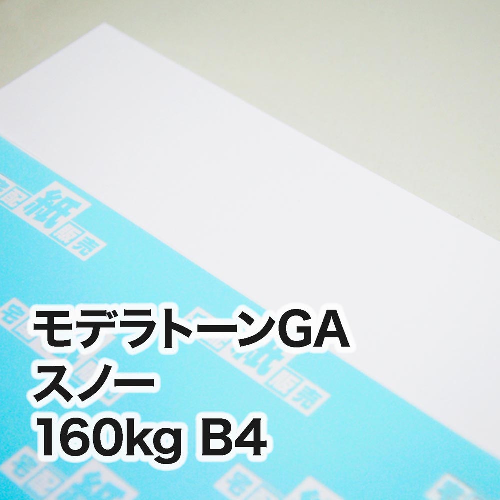モデラトーンGA スノー・160kg　B4（257×364mm）