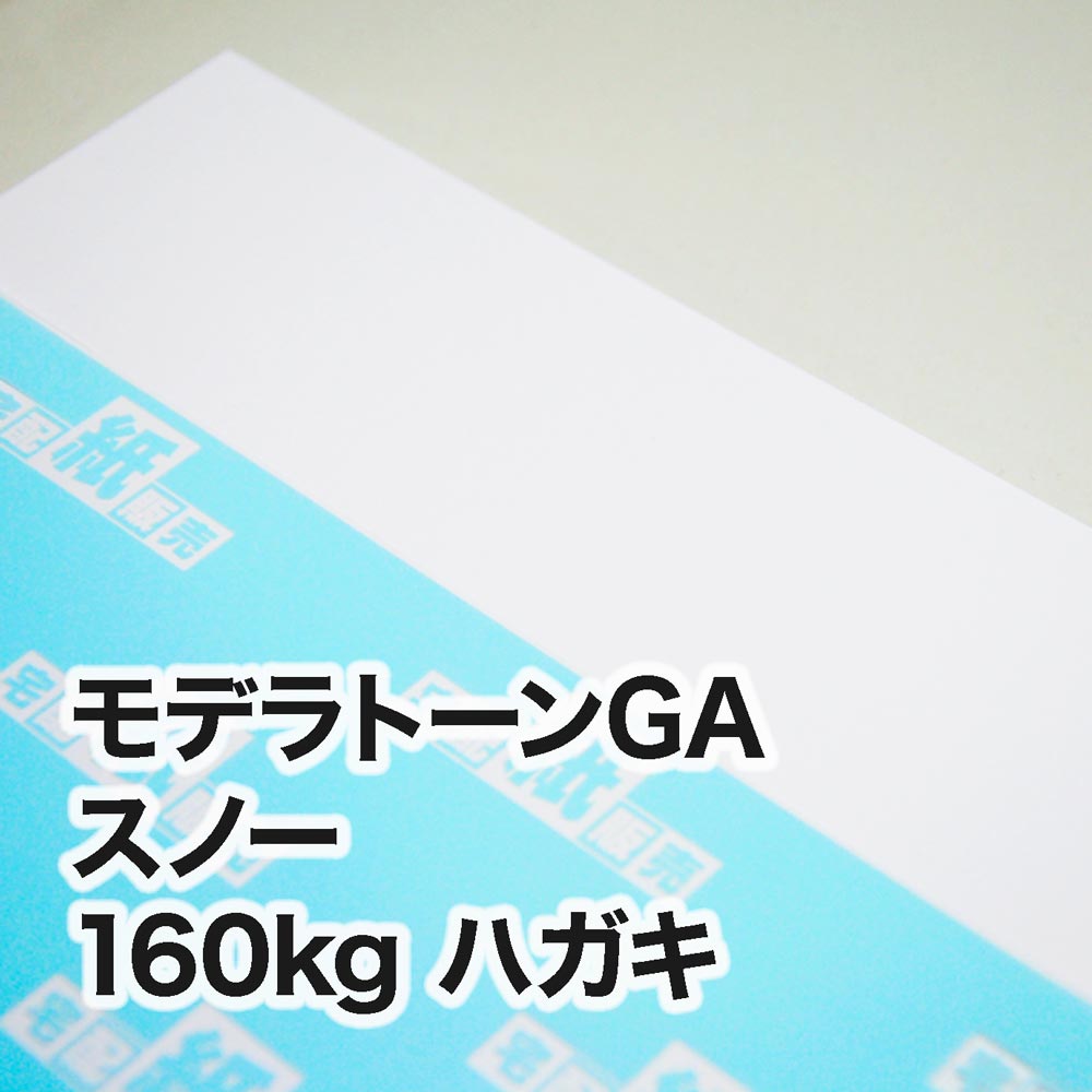 モデラトーンGA スノー・160kg　ハガキ（100×148mm）