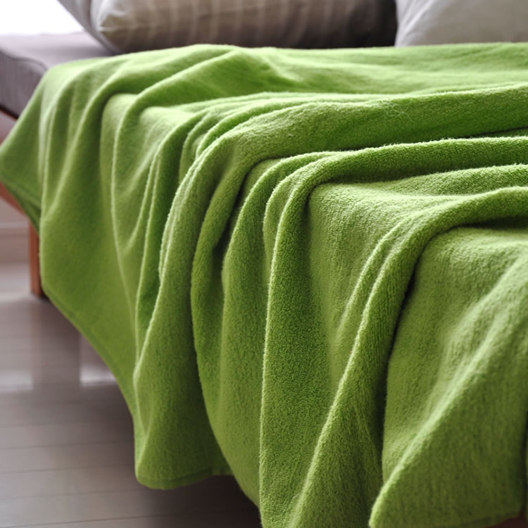 タオルケット シングル 無撚糸 エンゼルコットン ポルトガル製の