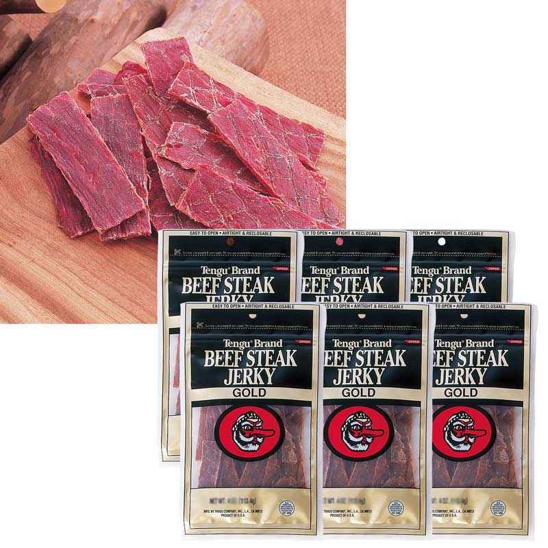 ★テングゴールド ビーフジャーキー(2oz)6袋セット
