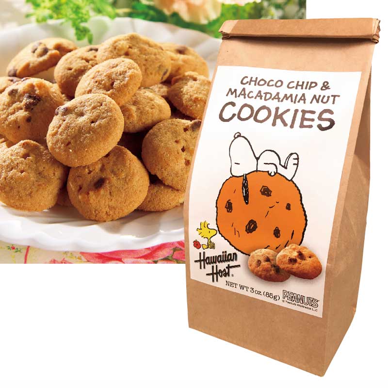 ★スヌーピーチョコチップマカデミアナッツクッキーBAG
