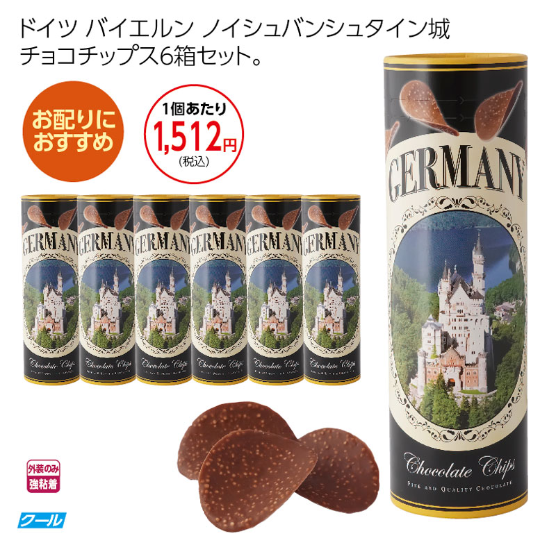 チョコチップス 6個セット