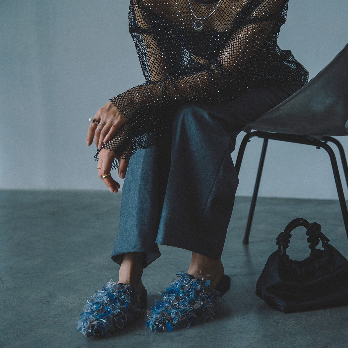 SLACK ritmico@sunsun LIGHT BLUE