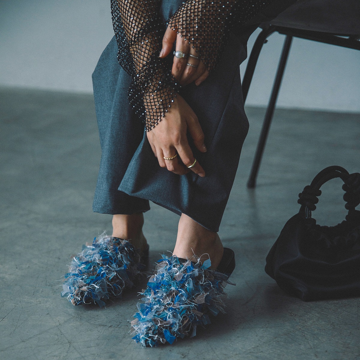 SLACK ritmico@sunsun LIGHT BLUE