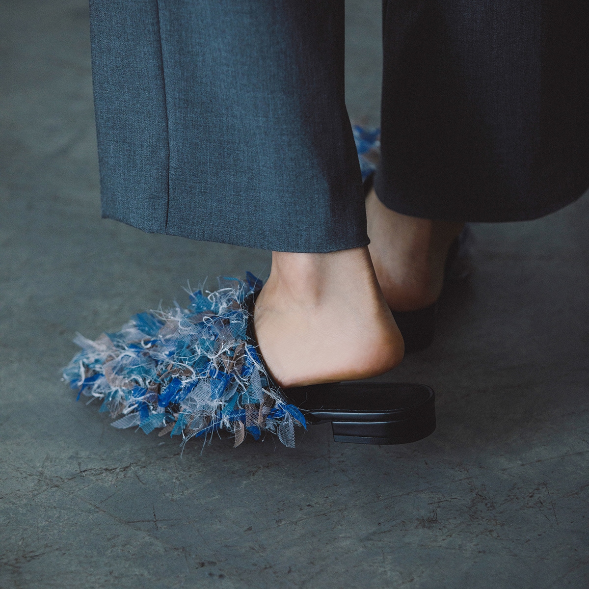 SLACK ritmico@sunsun LIGHT BLUE