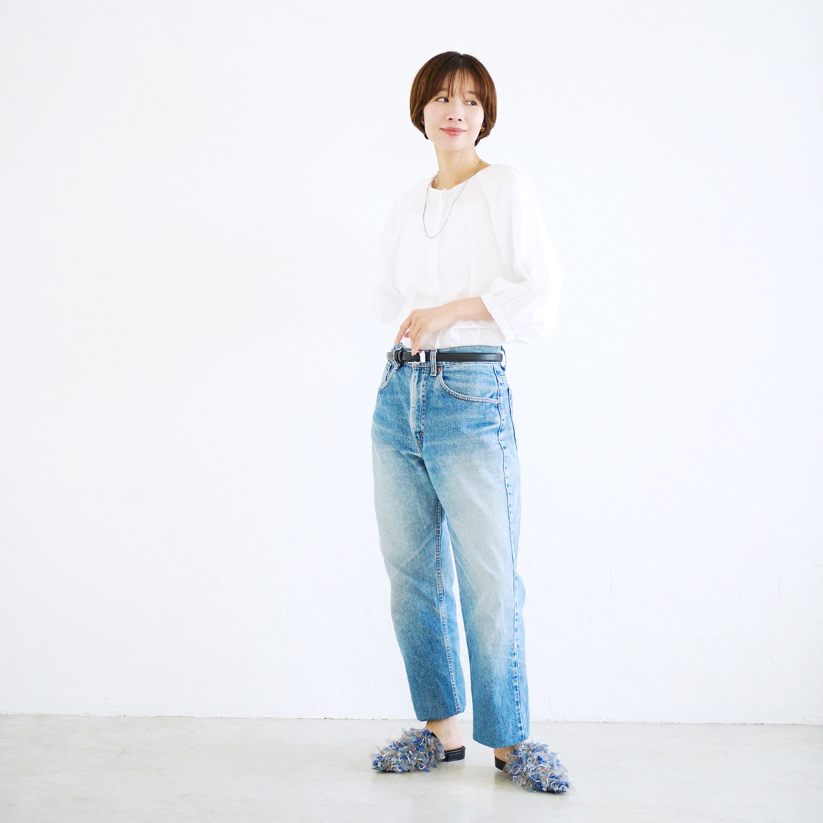 SLACK ritmico リトミコ@sunsun LIGHT BLUE