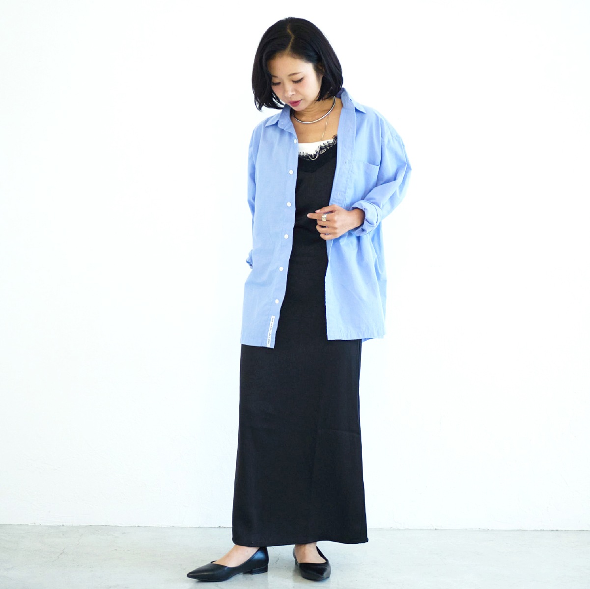 SLACK elegante エレガンテ@BLACK