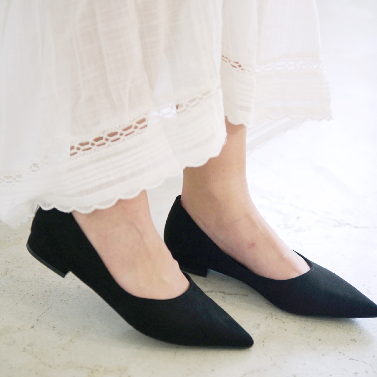 SLACK elegante エレガンテ@BLACK/S