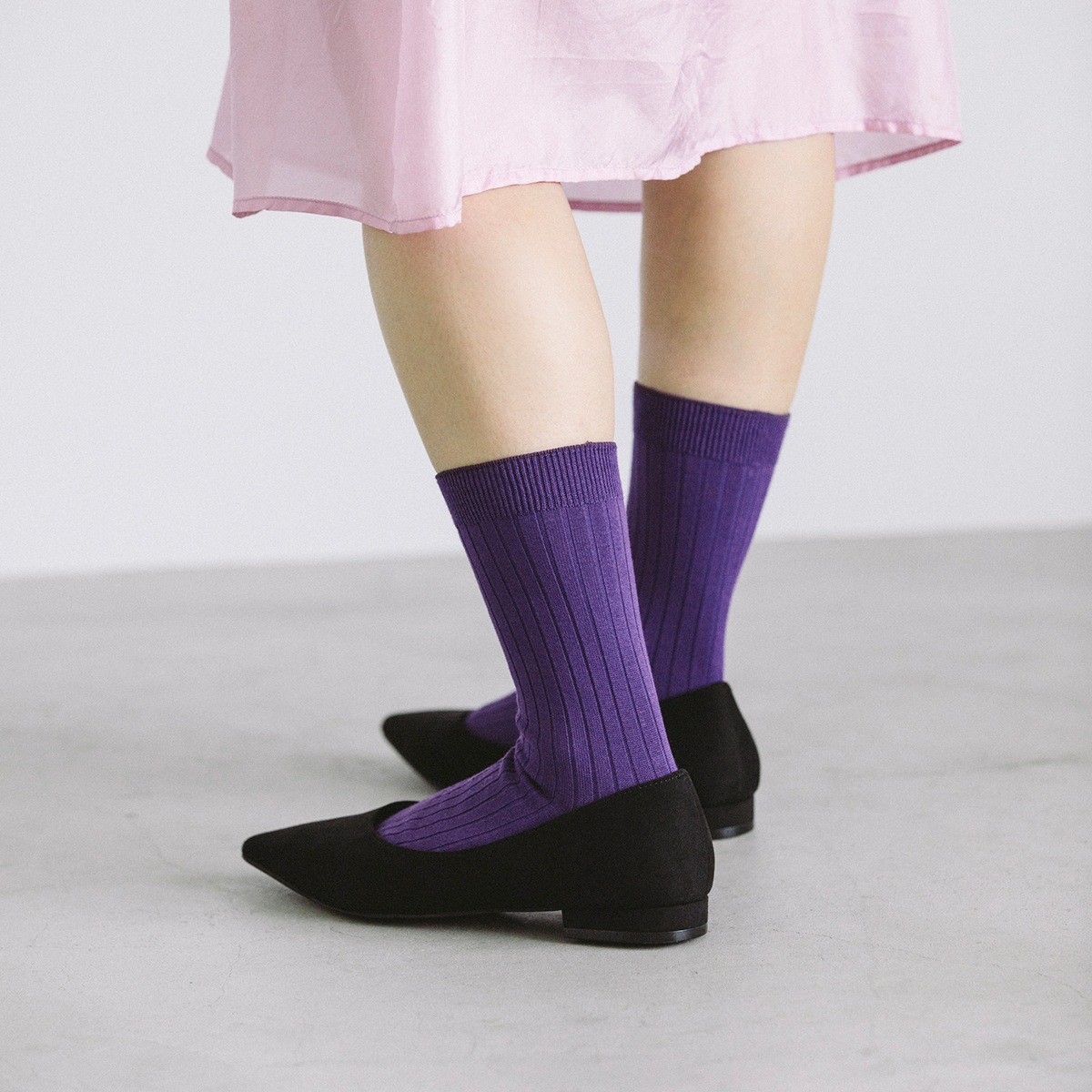 SLACK elegante エレガンテ@BLACK/S