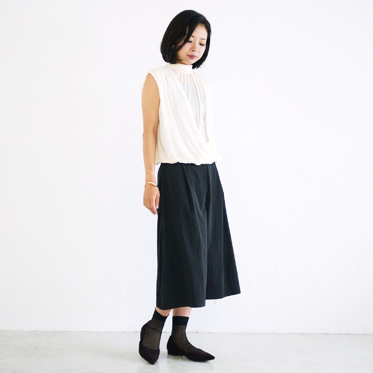 SLACK elegante エレガンテ@BURGUNDY/S
