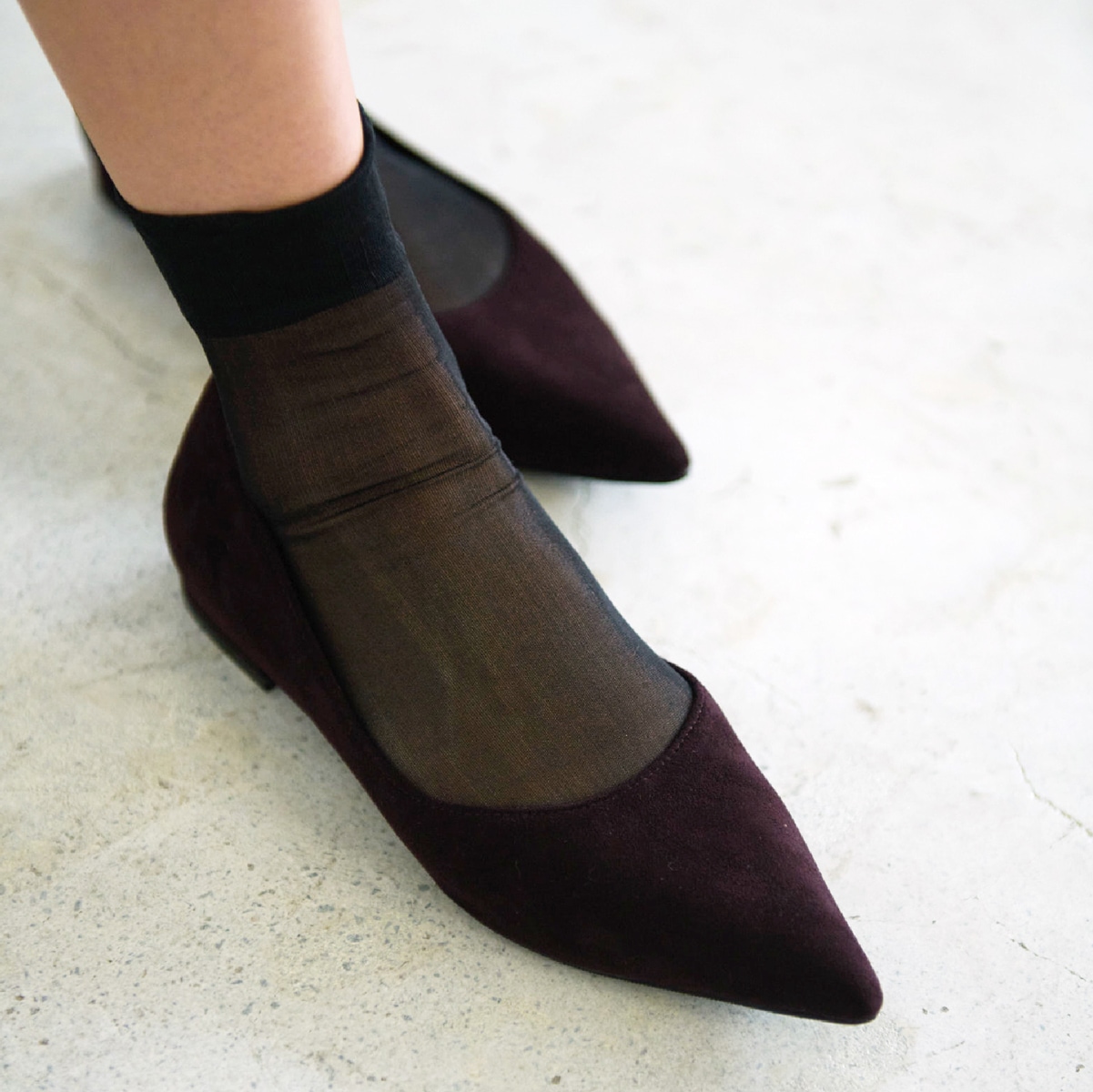 SLACK elegante エレガンテ@BURGUNDY/S