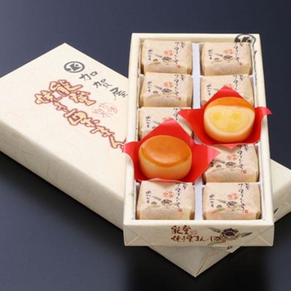 【加賀屋オリジナル】能登焼き栗まんじゅう　10個入