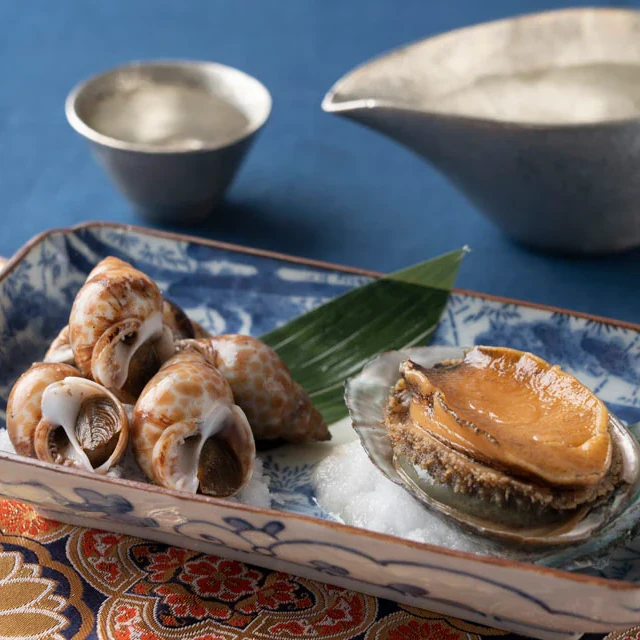 【送料込】鮑・バイ貝の旨煮セット