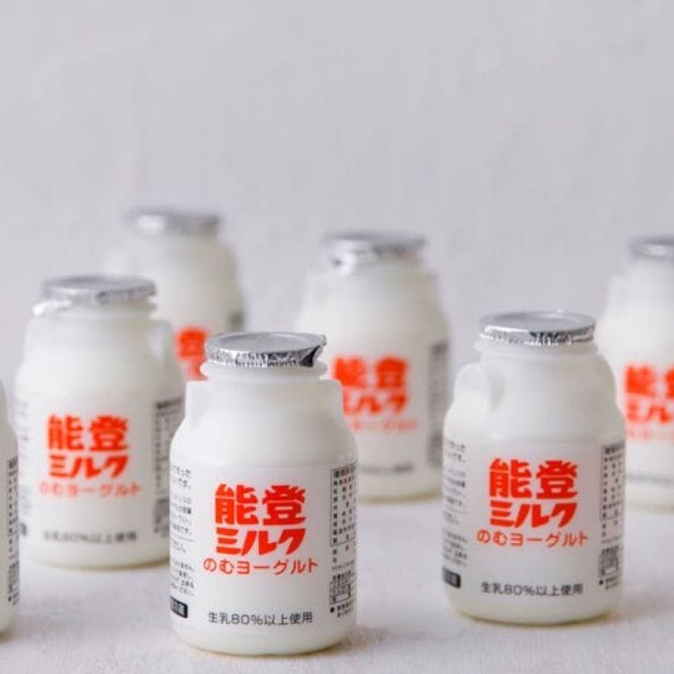 【送料込】能登ミルクのむヨーグルト　12本セット※お届け日ご指定不可