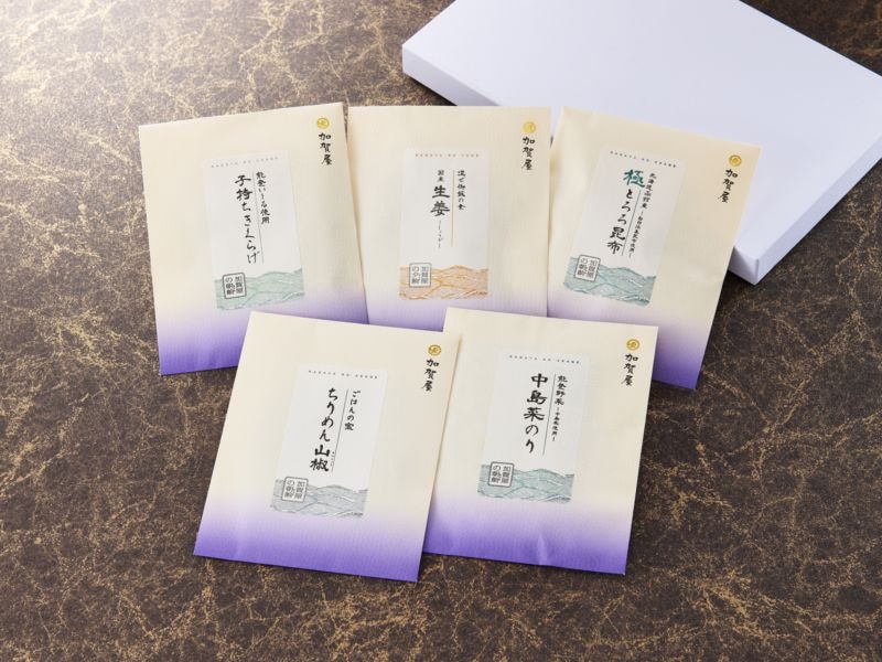 【送料込】加賀屋のひととき5品セット