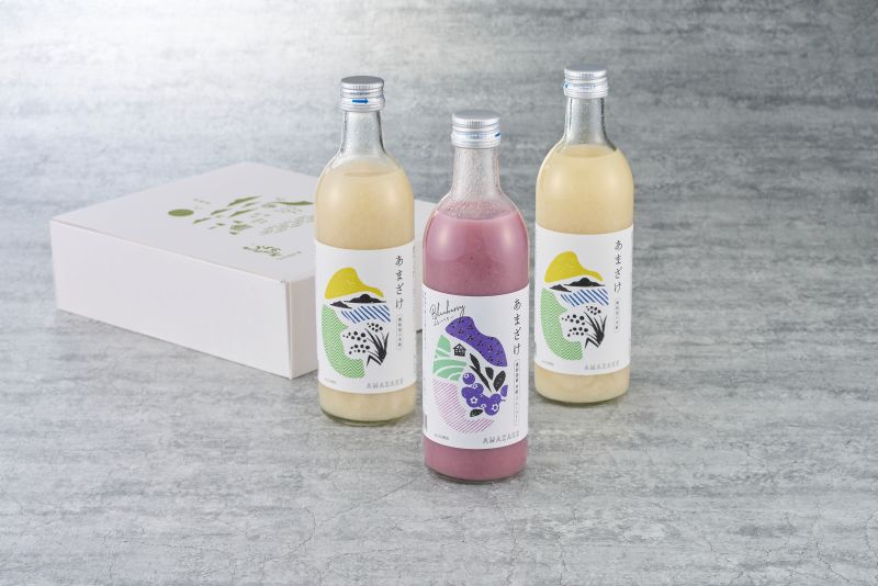 【送料込】甘酒３本セット
