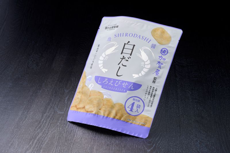 【加賀屋オリジナル】白だししろえびせん