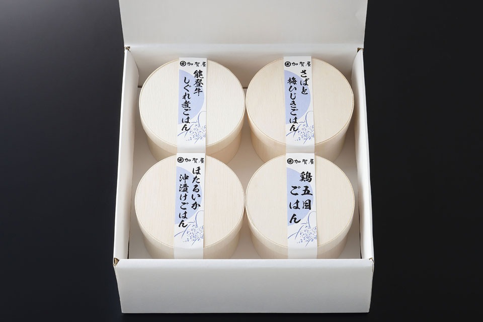 【送料込】加賀屋監修　わっぱごはんセット　※お届け日ご指定不可