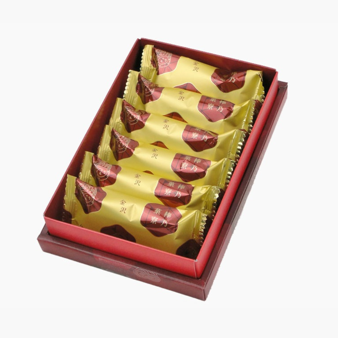 加賀棒ほうじ茶サンドクッキー　6個入
