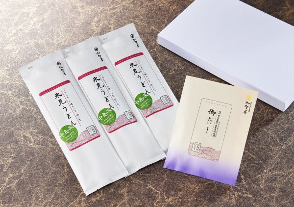 【送料込】中島菜入り氷見うどんセット