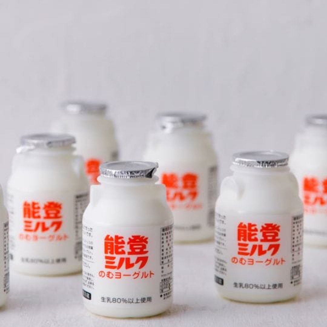 【送料込】能登ミルクのむヨーグルト　12本セット※お届け日ご指定不可