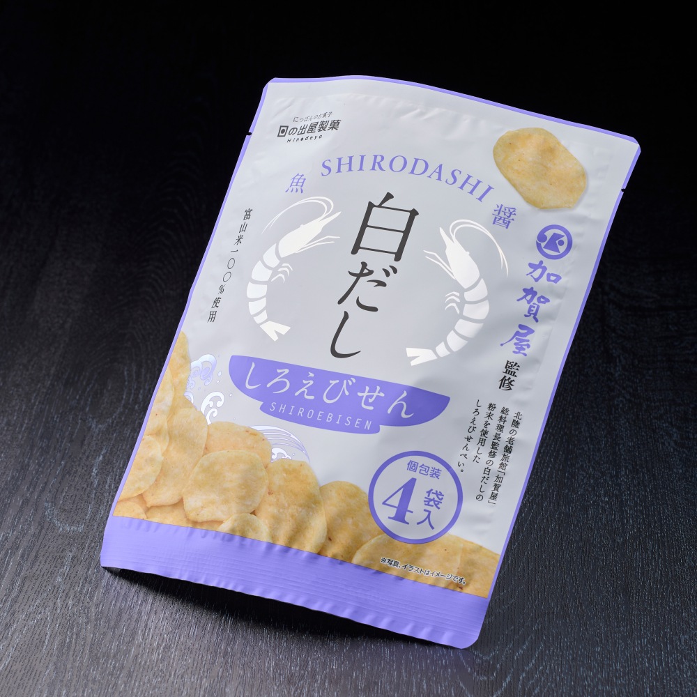 【加賀屋オリジナル】白だししろえびせん
