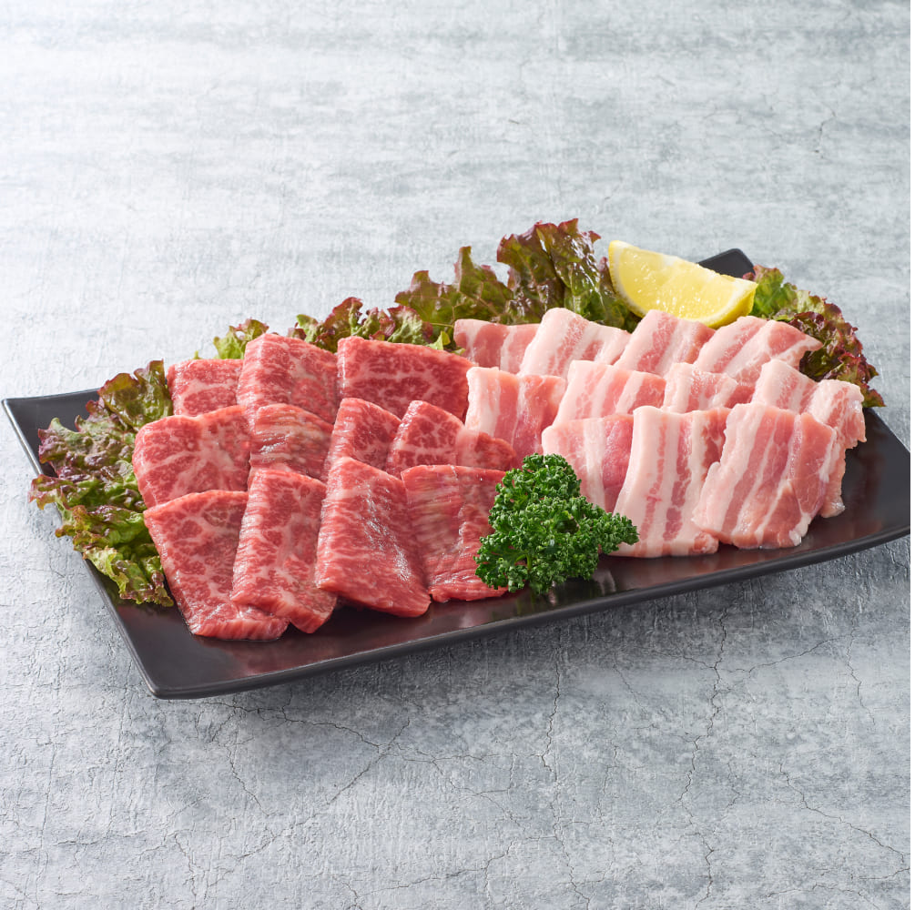 【送料込】能登牛・能登豚焼肉セット