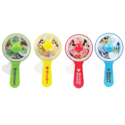 ディズニー光るハンディ扇風機 手動タイプ 雑貨 文具 景品おもちゃの通販eおもちゃやさん