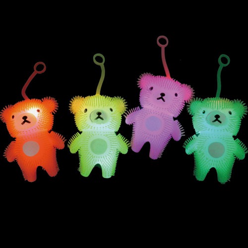 光るヨーヨー フラッシュくまちゃんヨーヨー（12個入） | 縁日