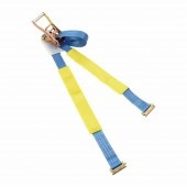 ラッシングベルト レール (Rフック)　3ｍ　荷締め機　ガッチャ　ラチェット式荷締めベルト　トラック用荷締めベルト|ラッシングベルト|運送・運搬・トラック用品