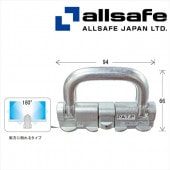 メーカー直送/QS オールセーフ クワトロスタッドフィッティング ※個人名義NG・代引不可・返品不可|オールセーフ|運送・運搬・トラック用品