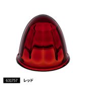 メーカー直送 ジェットイノウエ A型バスマーカーランプ用レンズ レッド 631757 ※代引不可・返品不可|ジェットイノウエ|ブランド名