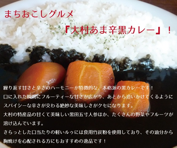 大村あま辛黒カレー　5人前