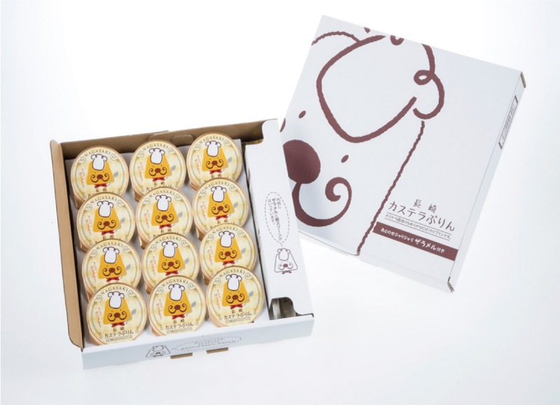 長崎 カステラぷりん　【ギフトdeぷりん】　１２個入