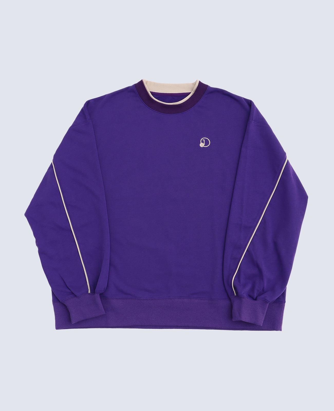 ダブルカラースウェットプルオーバー ｜JOUERIRE(ジュエリル)