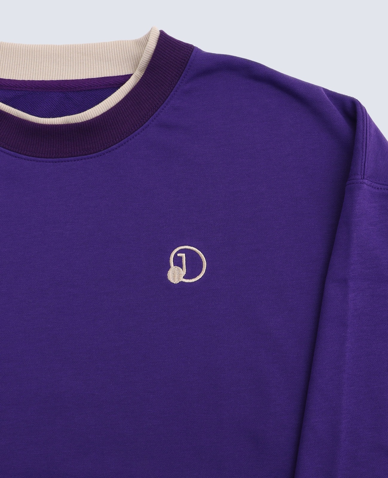 ダブルカラースウェットプルオーバー ｜JOUERIRE(ジュエリル)