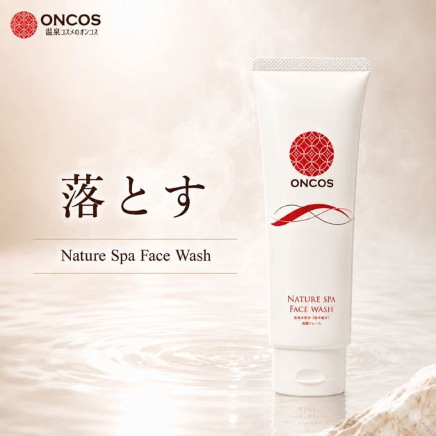 2022年12月19日販売開始！「オンコス　美肌の湯配合洗顔フォーム」Nature Spa Face Wash