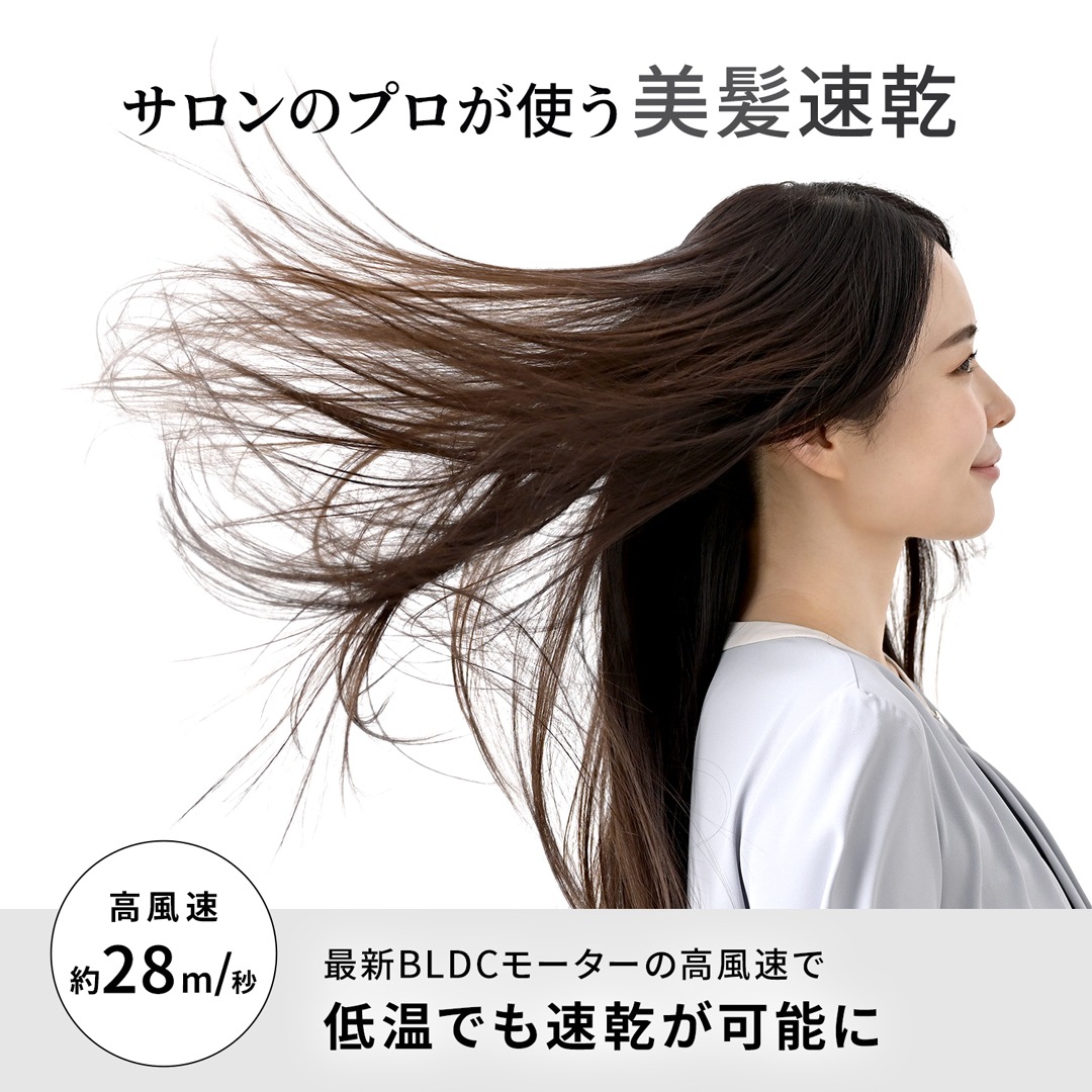 【一般用】ワンダム 海外対応 プラズマケア ヘアドライヤー BLOW+  HBD-702F
